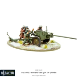 Bolt Action: US Army 57mm Anti-Tank Gun M1 (Winter)