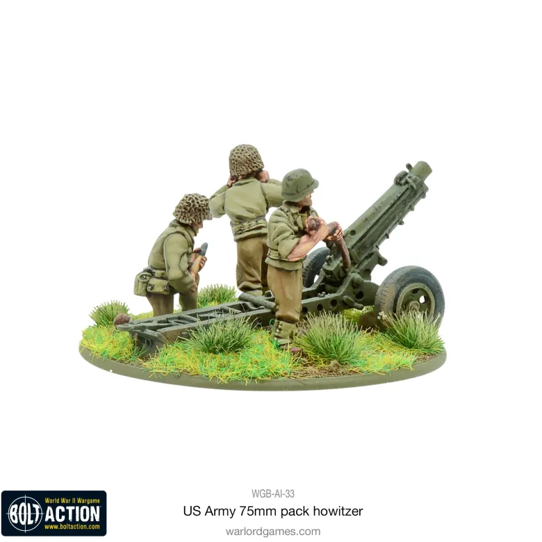Bolt Action: US Army 75mm Howitzer