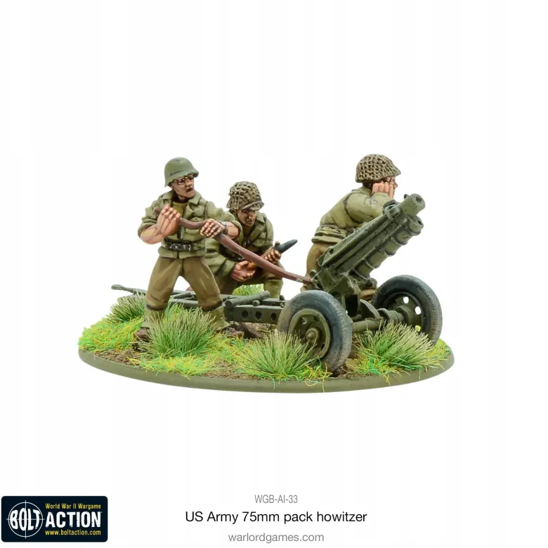 Bolt Action: US Army 75mm Howitzer