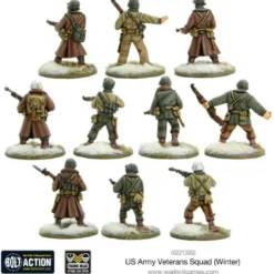 Bolt Action: US Army Veteran Squad (Winter)