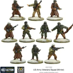 Bolt Action: US Army Veteran Squad (Winter)