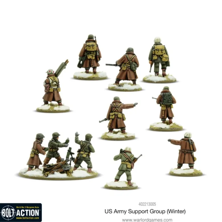 Bolt Action: US Army (Winter) Support Group