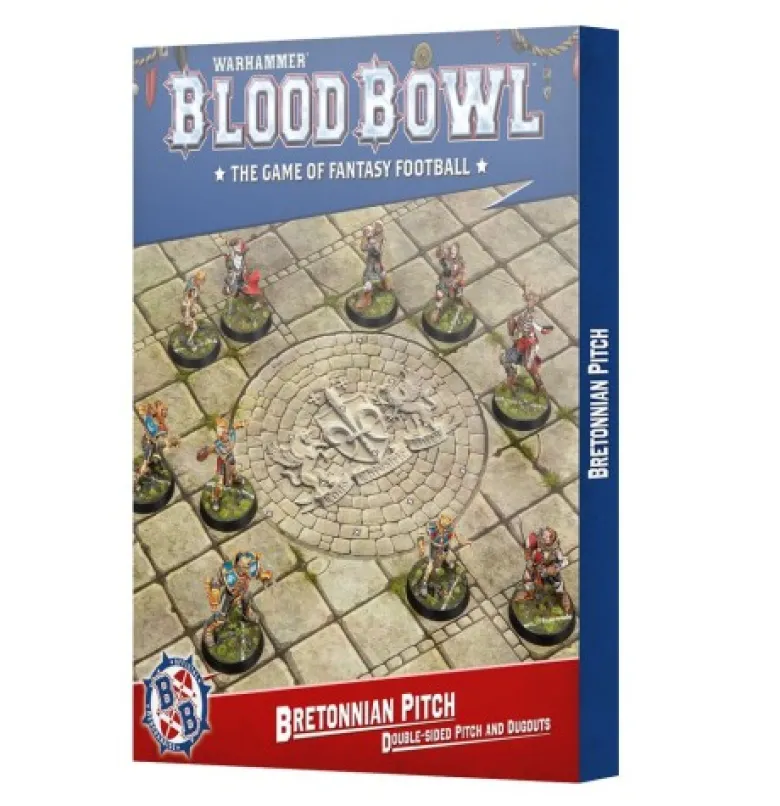 Bretonnian Pitch: Double-sided Pitch and Dugouts