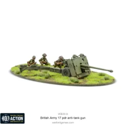 British Army 17 Pdr Anti-Tank Gun