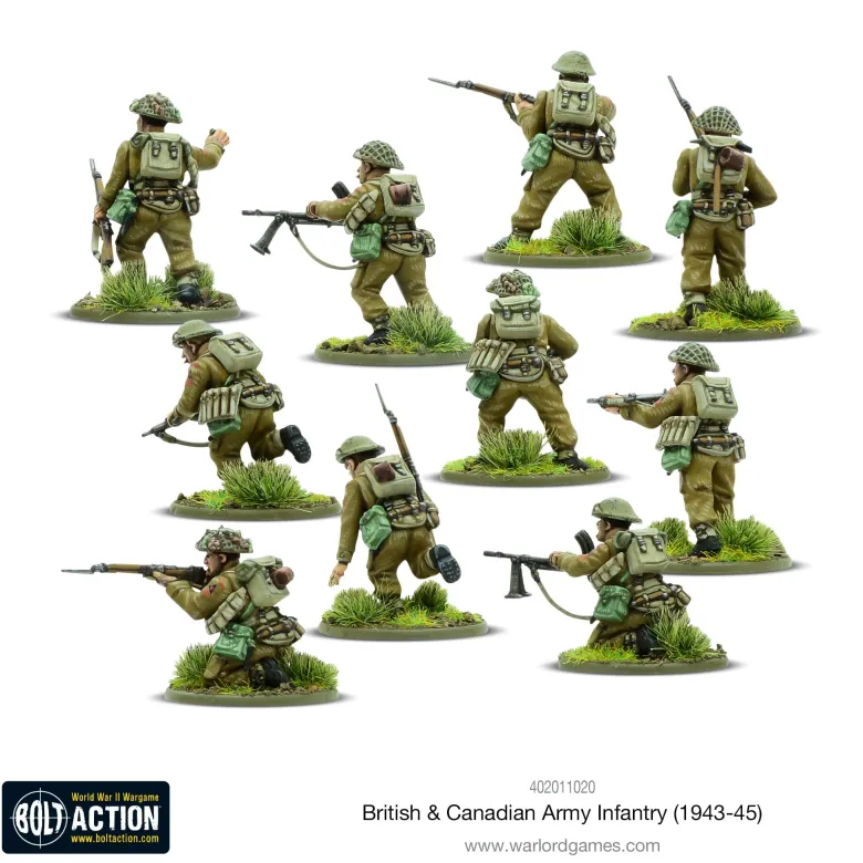 British & Canadian Army infantry (1943-45)