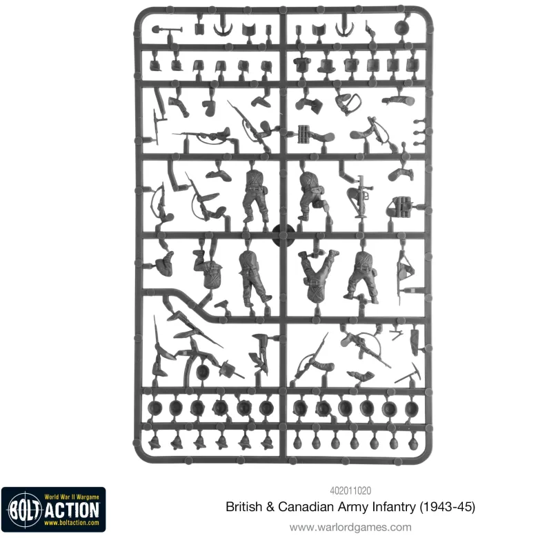British & Canadian Army infantry (1943-45)