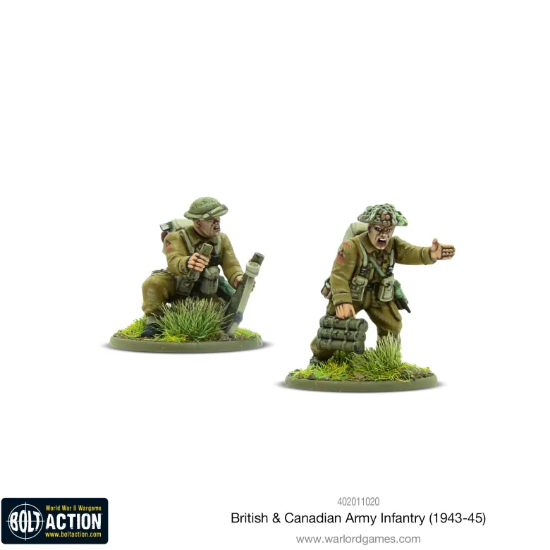 British & Canadian Army infantry (1943-45)