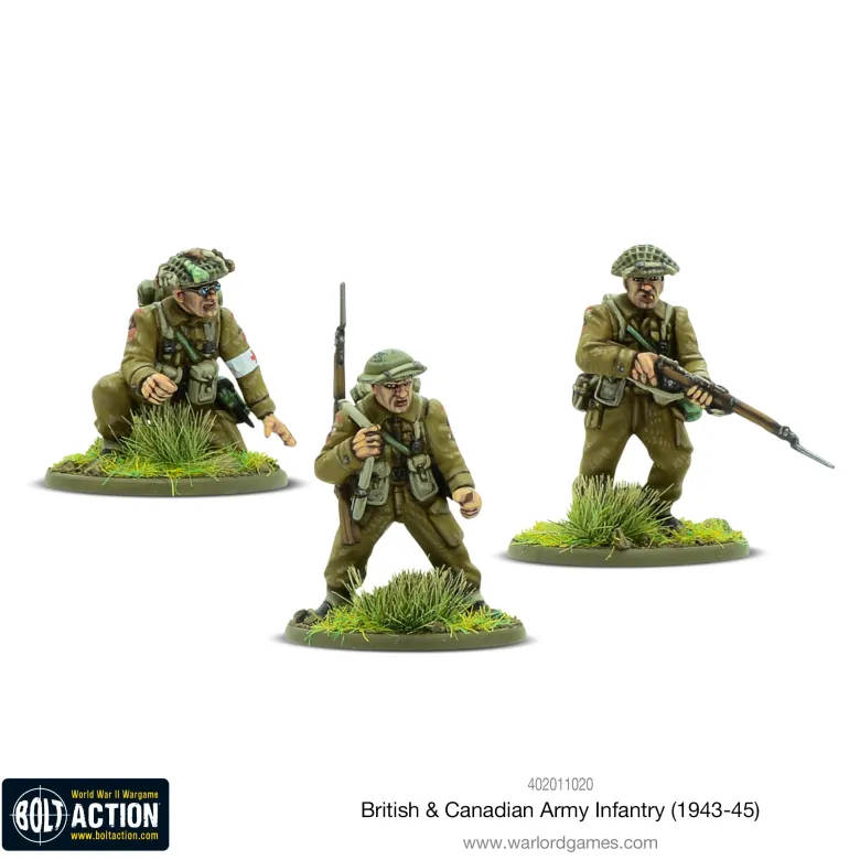 British & Canadian Army infantry (1943-45)