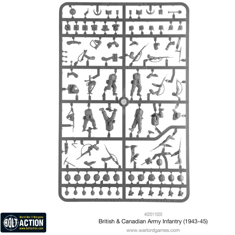 British & Canadian Army infantry (1943-45)