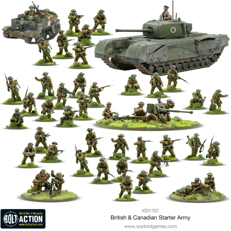 British & Canadian Army (1943-45) Starter Army