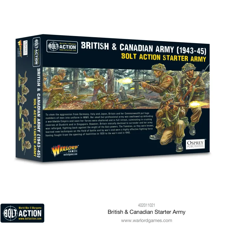 British & Canadian Army (1943-45) Starter Army