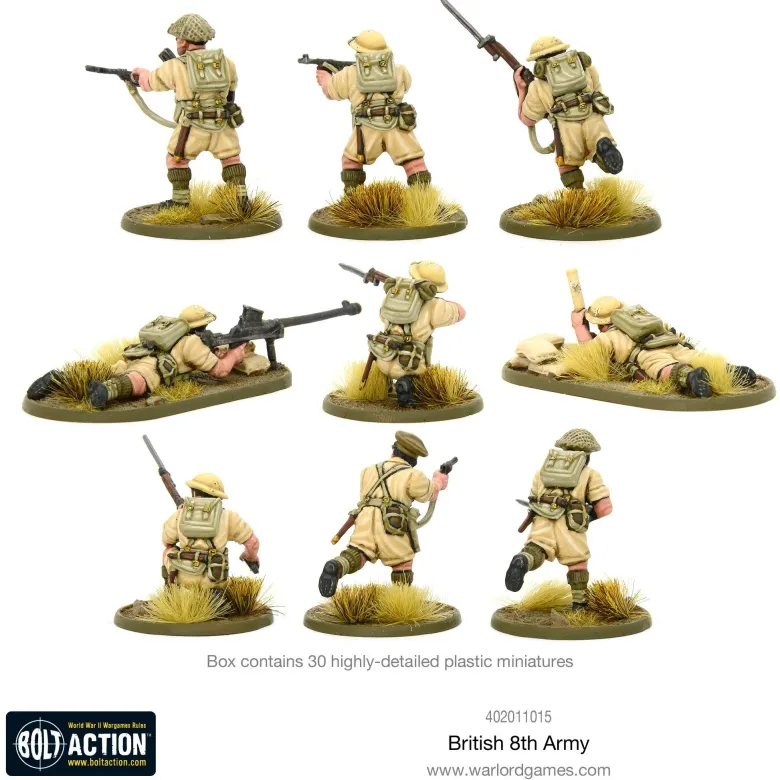 British 8th Army Infantry