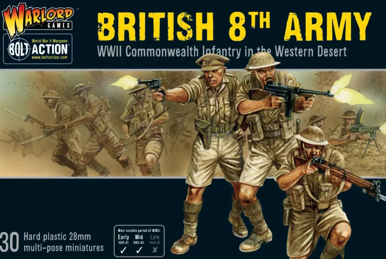 British 8th Army Infantry