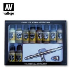 Camouflage Colors & Airbrush Paint Set 71.168