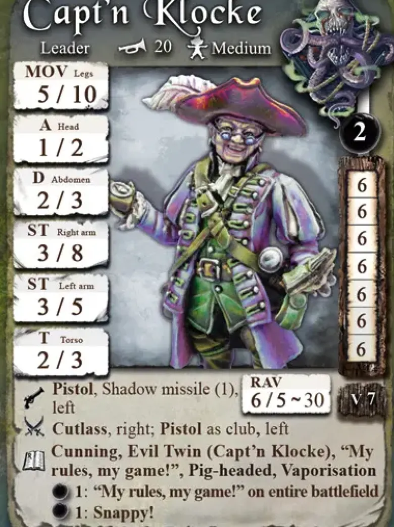 Capt'n Klocke - Resin