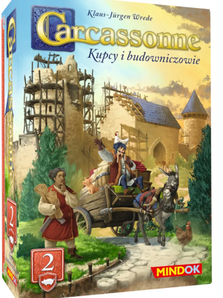 Carcassonne 3ed: 02 Kupcy i budowniczowie