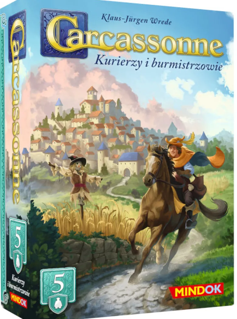 Carcassonne 3ed: 05 Kurierzy i Burmistrzowie