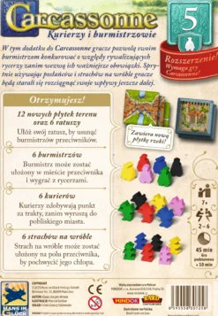Carcassonne 3ed: 05 Kurierzy i Burmistrzowie