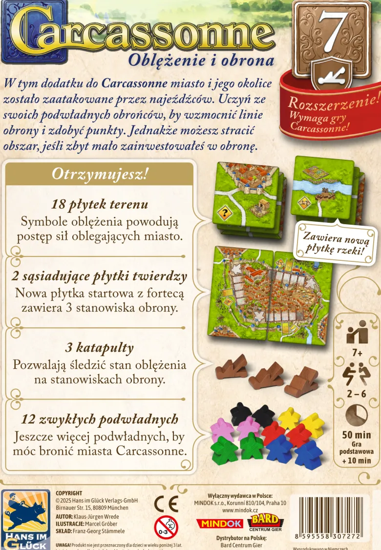 Carcassonne 3ed: 07 Oblężenie i Obrona
