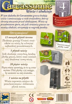 Carcassonne 3ed: 04 Wieże i Złodzieje