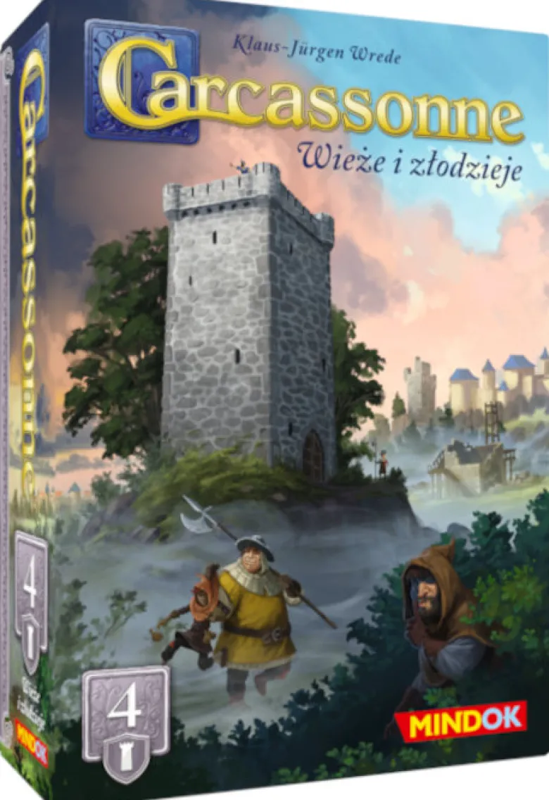 Carcassonne 3ed: 04 Wieże i Złodzieje