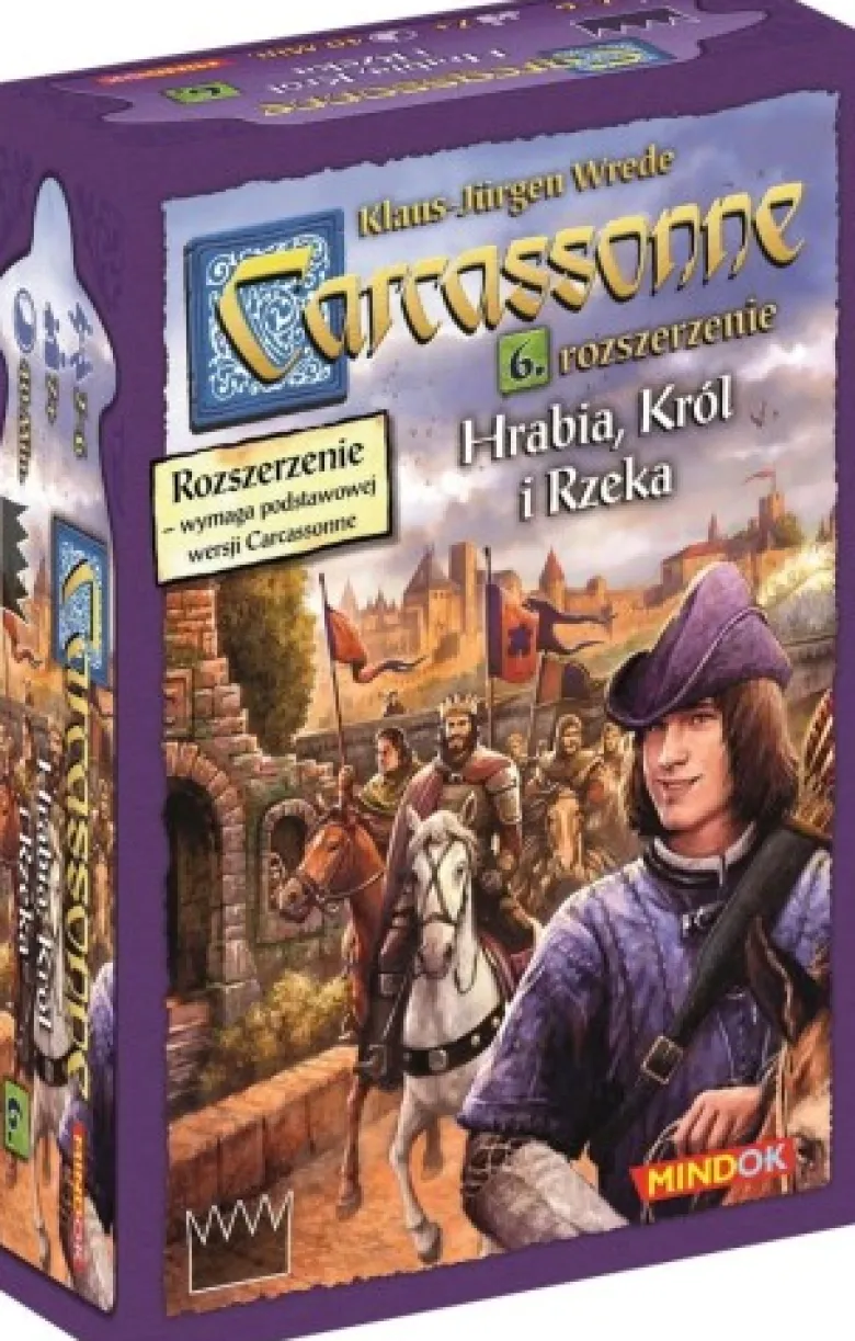 Carcassonne: Hrabia, król i rzeka - dodatek 6