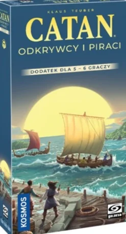 Catan: Odkrywcy i Piraci - Dodatek dla 5-6 graczy (edycja 2025)