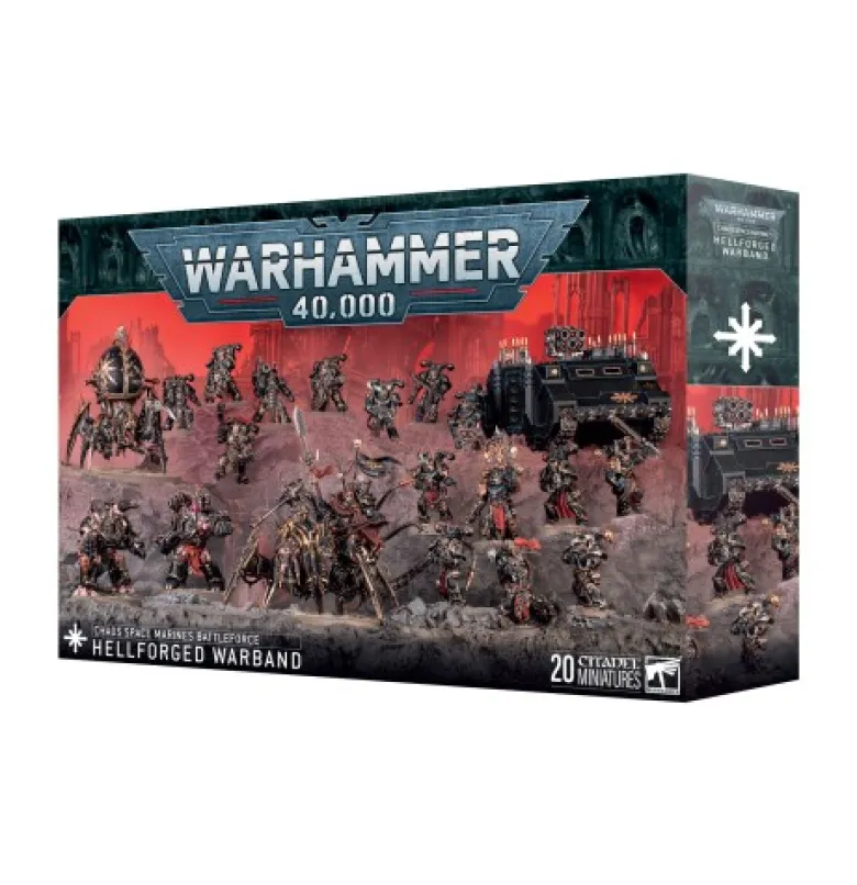 Chaos Space Marines: Battleforce Hellforged Warband