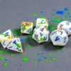 Chessex Brush Polyhedral Breezy/blue 7-Die Set