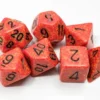 Chessex Speckled Fire Polyhedral 7-Dice Set