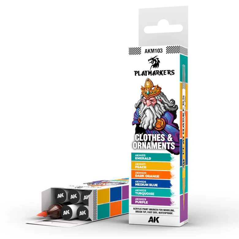 Clothes & Ornaments – Playmarker Set