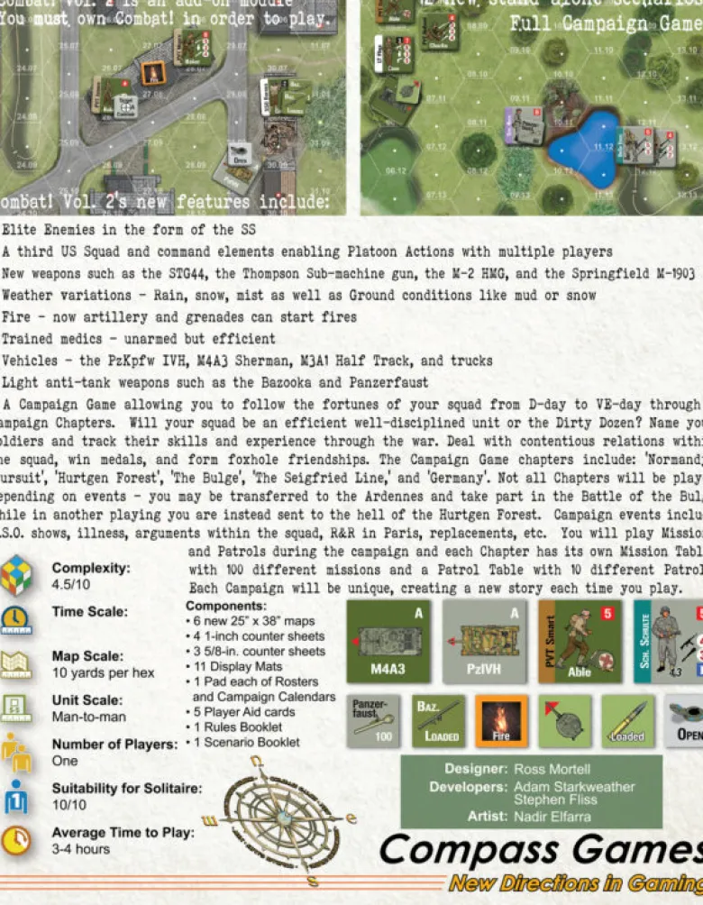 Combat! 2: From D-Day to V-E Day Campaign Expansion