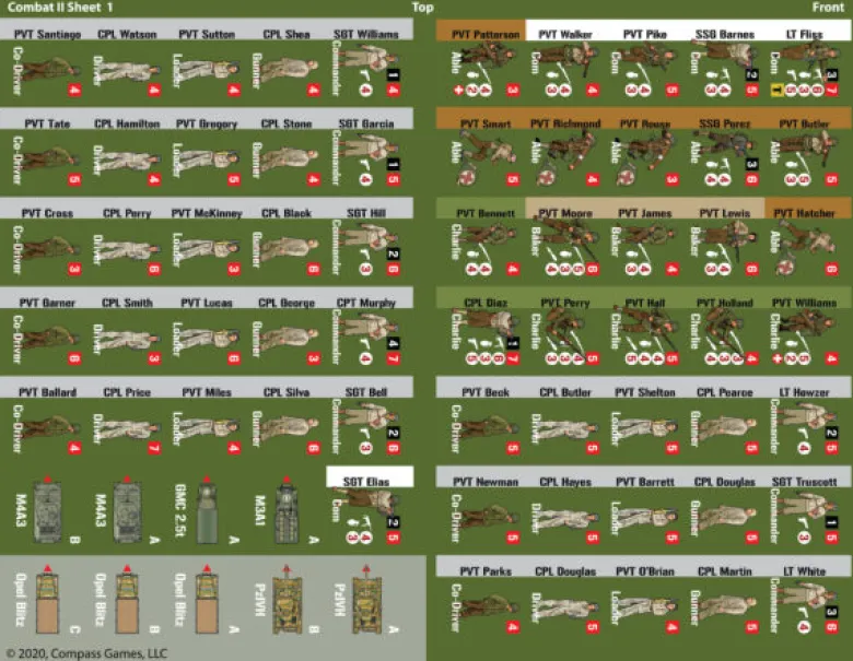 Combat! 2: From D-Day to V-E Day Campaign Expansion