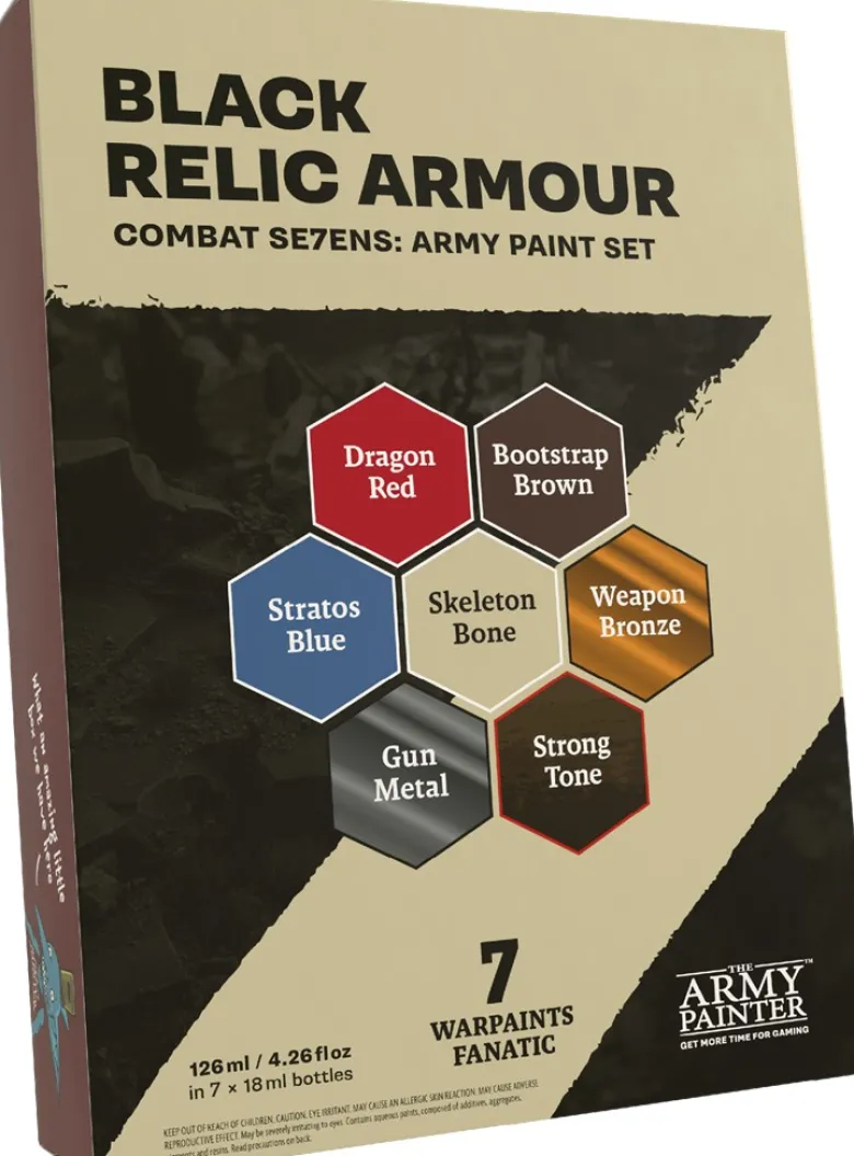Combat Se7ens - Black Relic Armour