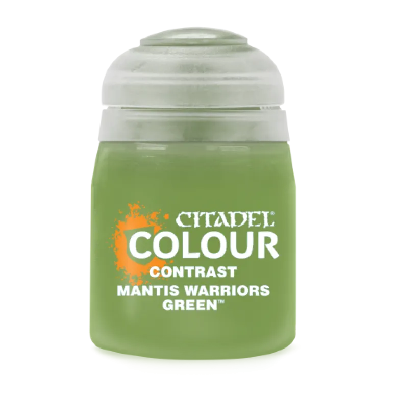 Contrast: Mantis Warriors Green 18ml.