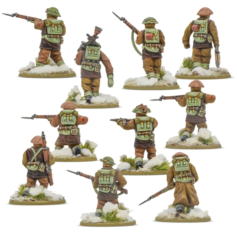 Crossing the Rhine' - British & Canadian infantry (Winter) Starter Army