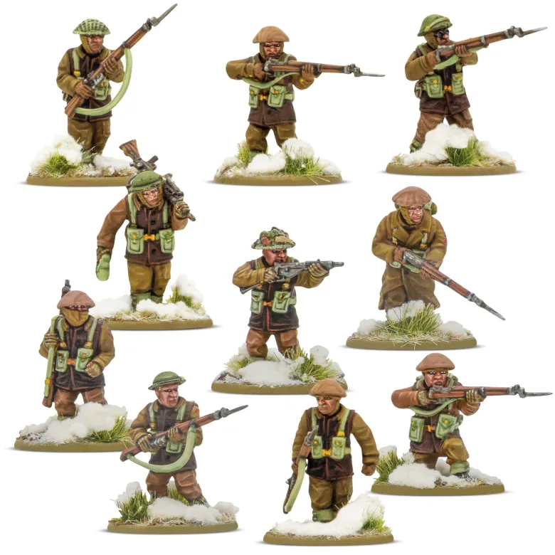 Crossing the Rhine' - British & Canadian infantry (Winter) Starter Army