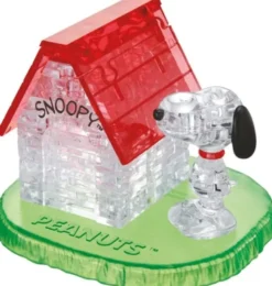 Crystal Puzzle: Snoopy z budą