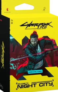Cyberpunk TCG: Welcome to Night City - Embracing Power Starter Deck