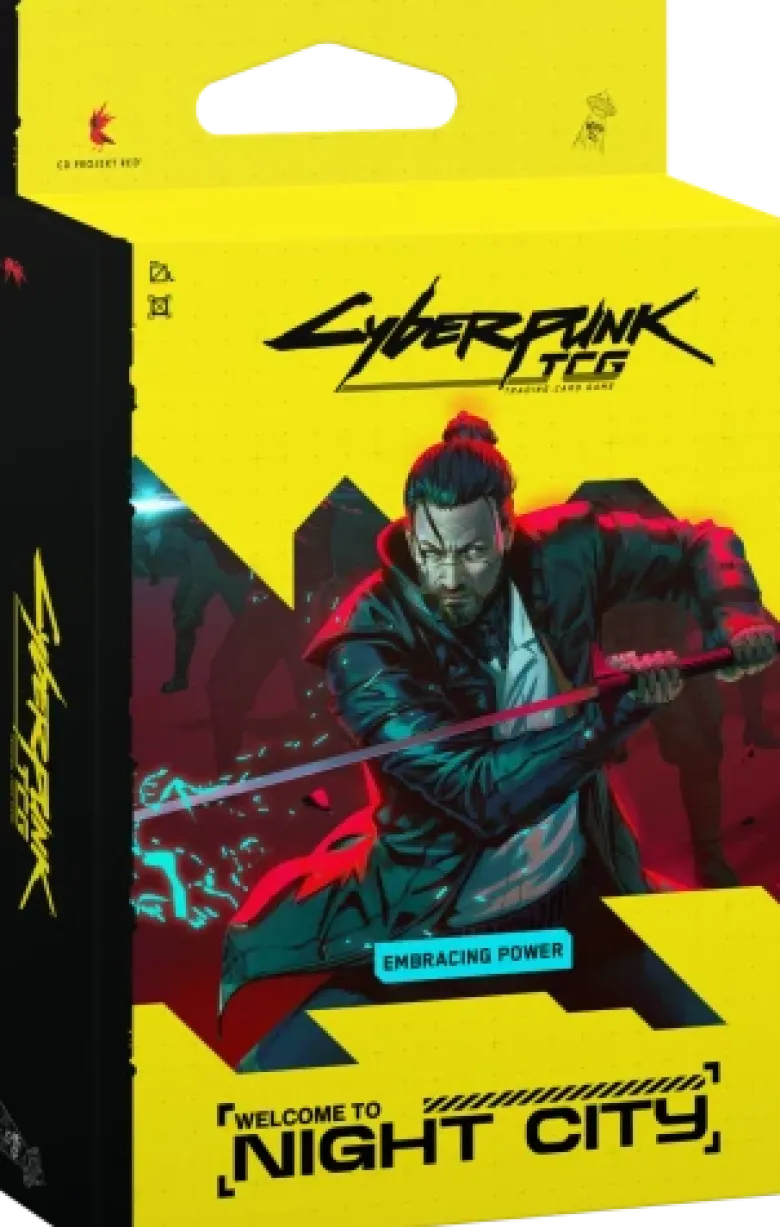 Cyberpunk TCG: Welcome to Night City - Embracing Power Starter Deck