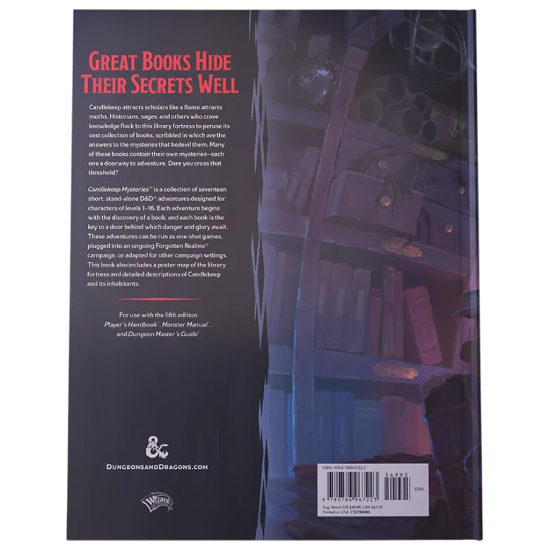 D&D 5.0: Candlekeep Mysteries HC - EN