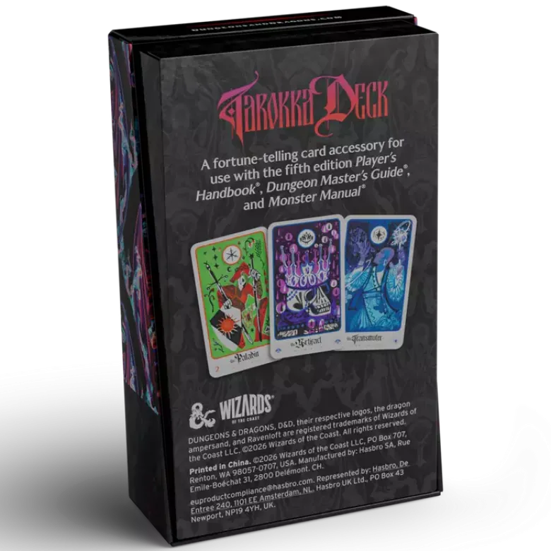 D&D 5.0 : Ravenloft - Horrors Within Tarroka Deck EN