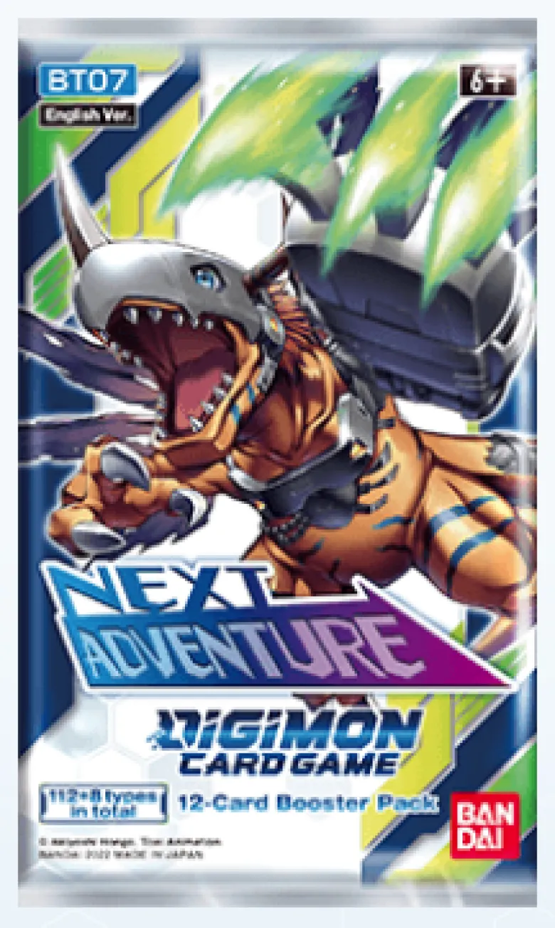 Digimon CG Booster Box BT07 Next Adventure + Promo