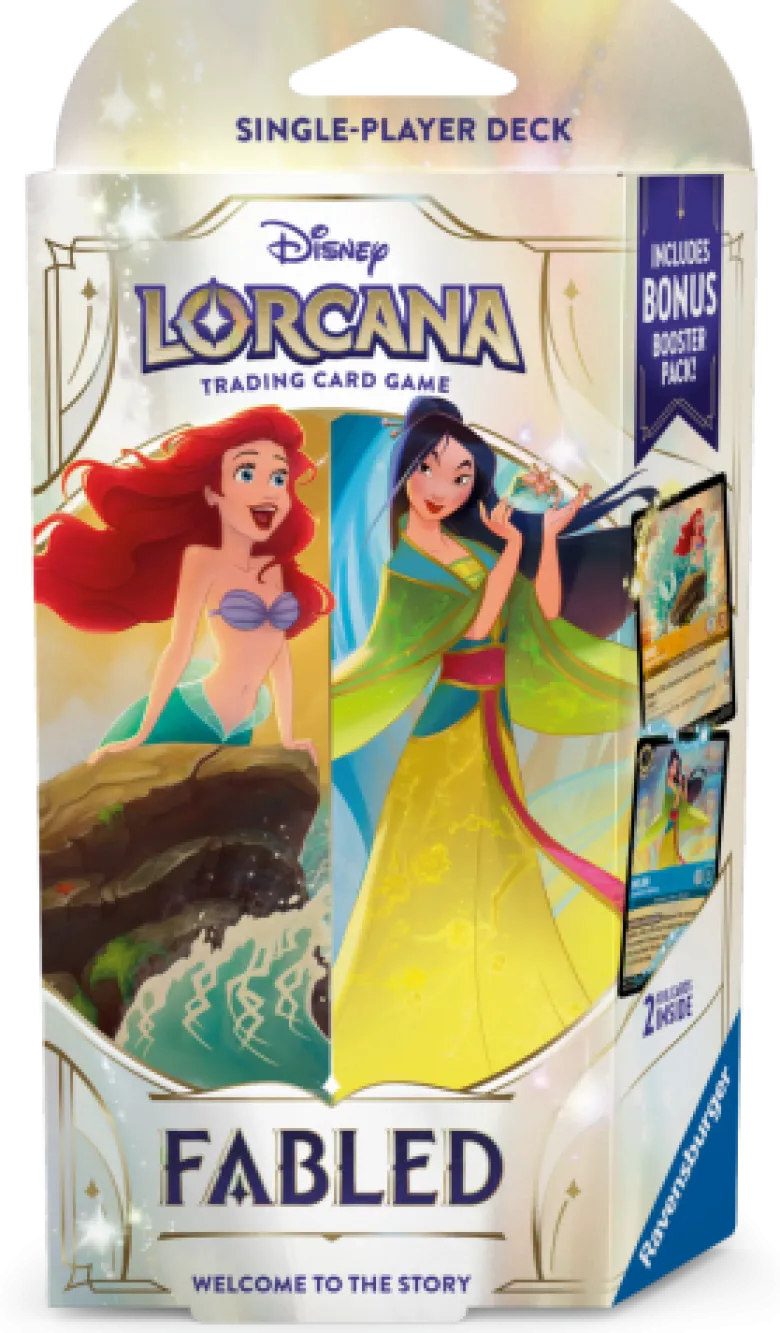 Disney Lorcana TCG: Fabled - Princess Power - Ariel & Mulan