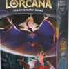 Disney Lorcana TCG: Rise of The Floodborn - Gaston & Queen (Amber & Sapphire) Starter Deck