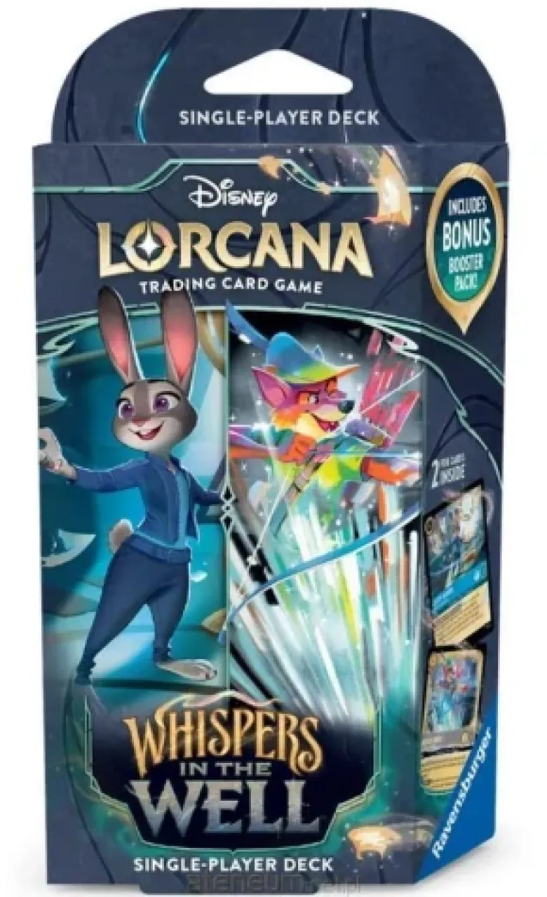 Disney Lorcana TCG: Whispers in the Well - Judy Hopps and Robin Hood Starter Deck
