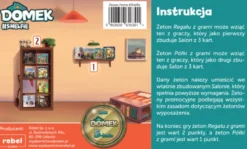 Domek + 3 żetony -"Bocian", "Auto", #Shelfie