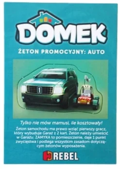 Domek + 3 żetony -