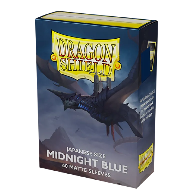 Dragon Shield Japanese - Matte Midnight Blue