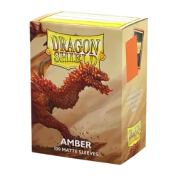 Dragon Shield Matte Amber (100szt)